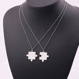Geometric Puzzle Necklace Gold – Jewelry Gift Ideas — 5
