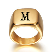 Stainless Steel Signet Blank Plain Ring Band High – Unique Gift Ideas — 11