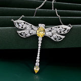 Dragonfly Pendant Water Drop Clavicle Chain – Jewelry Gift Ideas — 5