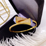 Ladies Double Pagoda Bracelet With Diamonds – Jewelry Gift Ideas — 2