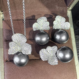 Retro Women's Grey Bead Fashion Versatile Set – Stylish Gifts — 4