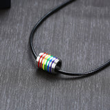 Rainbow Pendant Titanium Steel Necklace – Jewelry Gift Ideas — 1