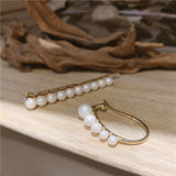Temperament Pearl Clip U-shaped Earring Set – Jewelry Gift Ideas — 4