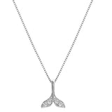 Mermaid Tail S925 Sterling Silver Necklace – Jewelry Gift Ideas — 5