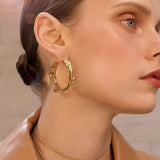 Circle Big Hoop Earrings for Women Party Jewelry – Jewelry Gift Ideas — 1
