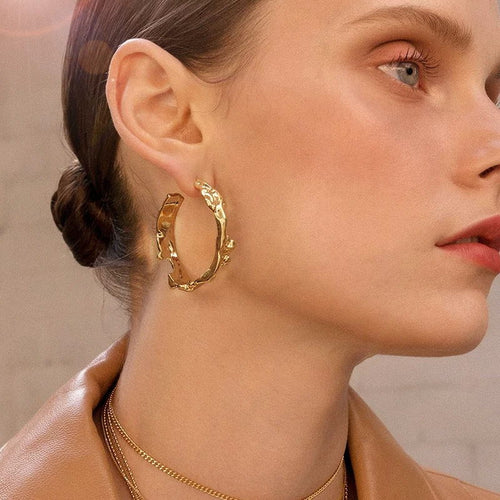 Circle Big Hoop Earrings for Women Party Jewelry – Jewelry Gift Ideas — 1
