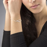 S925 Brand Infinite Name Bracelet With Eight – Jewelry Gift Ideas — 4