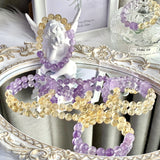DIKAI Natural Crystal Bracelet Amethyst – Jewelry Gift Ideas — 1