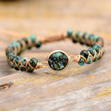 African Pine Double Layer Hand Braided Friendship – Jewelry Gift Ideas — 4