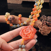 Gold Silk Jade Necklace Ethnic Style Sweater – Jewelry Gift Ideas — 5