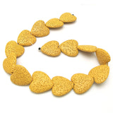 Colorful Heart-shaped Volcanic Rock Bracelet – Jewelry Gift Ideas — 14