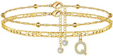 26 Letters Anklet Zircon Letters Simple – Meaningful Gifts — 20