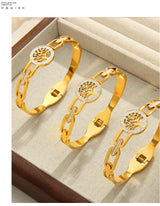 Tree Of Life Bracelet Female Hollow Jeweled – Jewelry Gift Ideas — 14