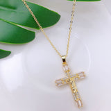 Jesus Cross Necklace Pendant INS Clavicle Chain – Jewelry Gift Ideas — 7