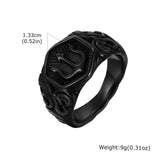 Ring Stainless Steel Xiangyun Trident Ring – Unique Gift Ideas — 8