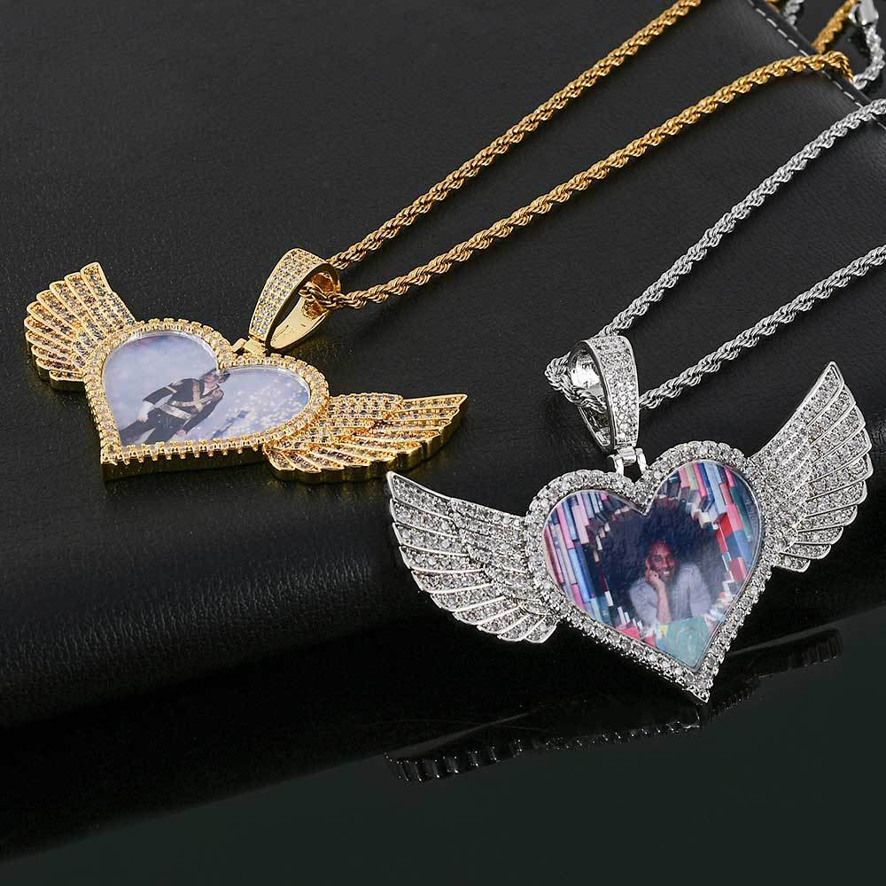 Solid Personality Picture Frame Necklace – Jewelry Gift Ideas — 1