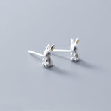 S925 Silver Sweet Little White Free Earrings – Thoughtful Gifts — 3