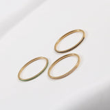 Fine 40 Zircon Half Ring Micro-inlaid Ring – Practical Gifts — 15