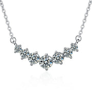 Zircon Straight Chain Necklace Women's Pendant – Jewelry Gift Ideas — 11