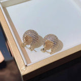 Women's Full Drill Ball Ear Buckle – Gifts for Her — 4