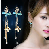 Ear Clips Without Pierced Female Earrings Long – Gifts for Her — 4