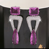 Atmospheric Triangle Earrings S925 Silver Needle – Practical Gifts — 3
