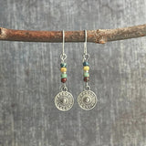 Bohemian Round Beaded Pendant Earrings Vintage – Jewelry Gift Ideas — 9