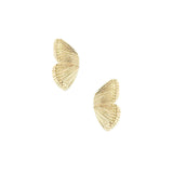Stud Earrings Butterfly Wings Simple Half Wing – Meaningful Gifts — 9