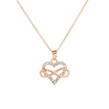 Unlimited Love Necklace Women Wrapped Love – Gifts for Couples — 6