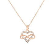 Unlimited Love Necklace Women Wrapped Love – Gifts for Couples — 6