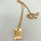 Titanium Steel Electroplating Square Necklace – Jewelry Gift Ideas — 11