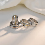 Concave Three-color Three-ring Rotating – Special Occasion Gifts — 7