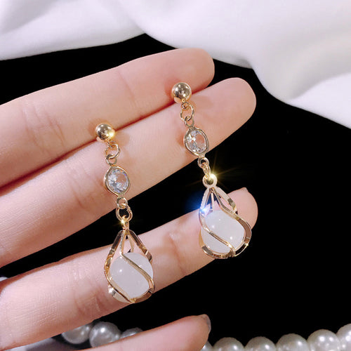 Crystal opal earrings – Useful Gifts — 2