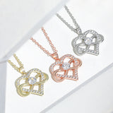8-word Infinite Symbol Heart Pendant Necklace – Jewelry Gift Ideas — 2
