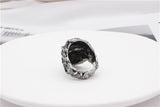 Ornaments Mummy Skull Men's Titanium Steel Ring – Gifts for Him — 5