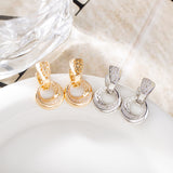 Luxury Hollow Round Moon Rose Gold Silver Color – Jewelry Gift Ideas — 2
