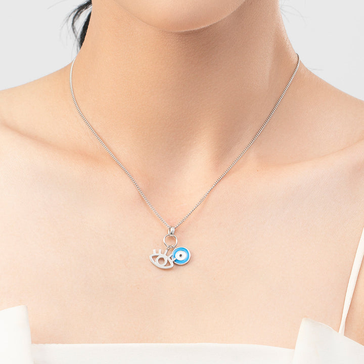 Devil's Eye Clavicle Chain Necklace Suit – Jewelry Gift Ideas — 1
