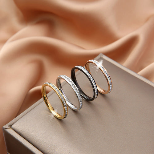 Anti-color All-star Titanium Steel Ring – Birthday Gifts — 2