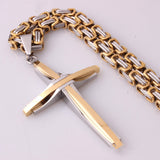 Cross Pendant Necklace Cross With 5mm 55cm – Jewelry Gift Ideas — 5