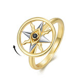 Rotating Ring Creative Niche S925 Sterling Silver – Jewelry Gift Ideas — 4