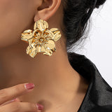 Vintage Flower Earrings For Women Niche Design Spray – Gifts for Her — 12