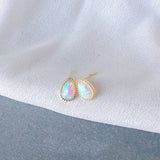 Women's Fashion Symphony Opal Stud Earrings – Stylish Gifts — 2
