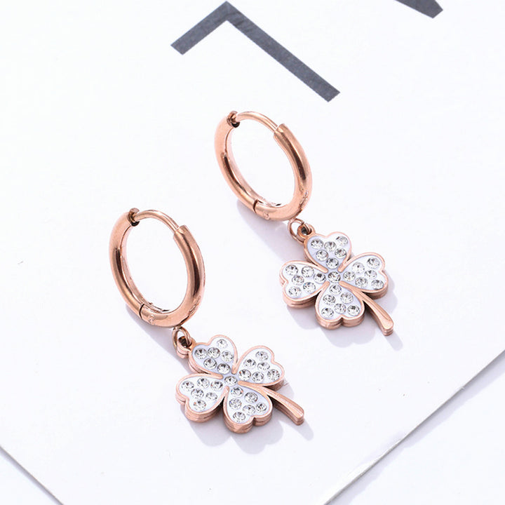 Fashion Micro-inlaid Rhinestone Stainless Steel – Stylish Gifts — 1