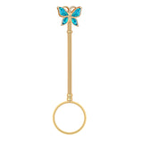 Creative Painting Oil Butterfly Smoking Ring Bracket – Creative Gifts — 12