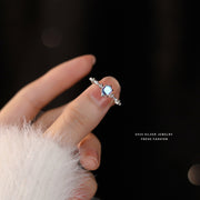 Women's Fashion S925 Sterling Silver Moonstone Ring – Stylish Gifts — 1