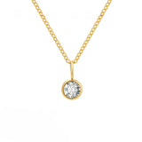 Fashion Personality Element Birthstone Necklace – Jewelry Gift Ideas — 14