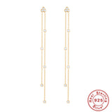 Triangle Studded Diamond Spacing Tassels Appear Slim – Surprise Gifts — 2