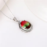 Fashion Color Crystal Short Pendant Collarbone – Jewelry Gift Ideas — 6