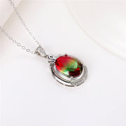 Fashion Color Crystal Short Pendant Collarbone – Jewelry Gift Ideas — 6