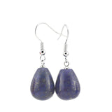 Creative Drop-shaped Gem Crystal Rough Stone Earrings – Gift Ideas — 5